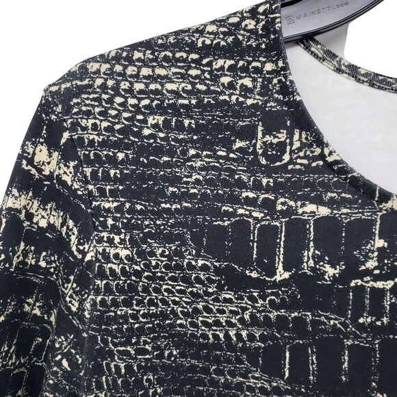 McQ by Alexander McQueen Stretchy Snakeskin Print Bodycon Dress Y2K Style - Picture 7 of 10